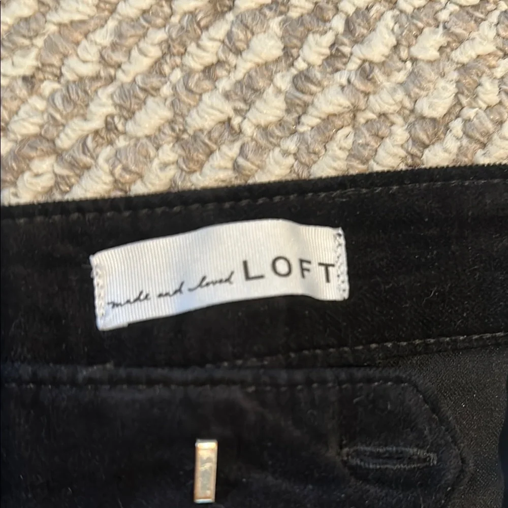 NWT: Black Velvet Pants - Picture 9 of 12